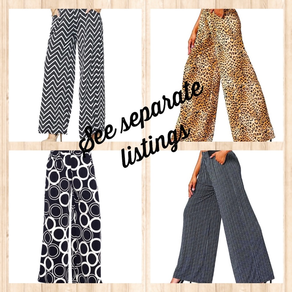 💼 Amazing Palazzo Pants ~ Various sizes & styles - Picture 5 of 8